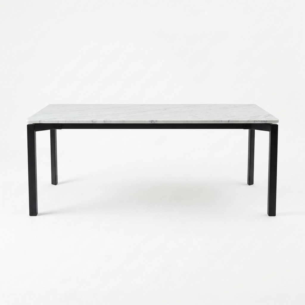 Travertine Block Side Table