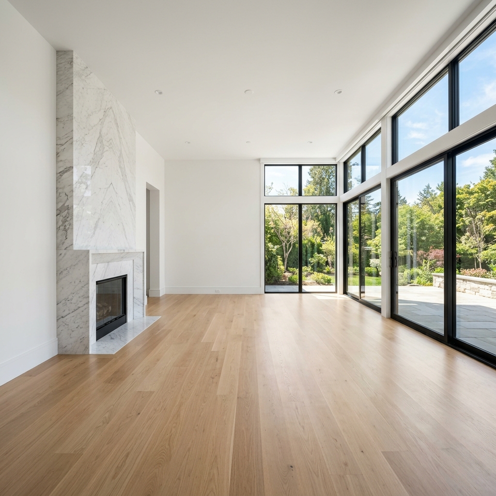 Raw wooden planks drying process in forest yard